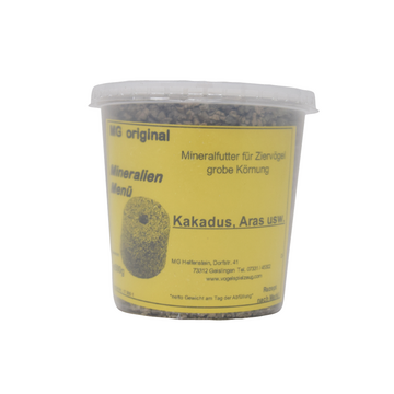 Mineralstein für Kakadu und Aras