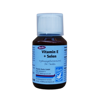 Backs Vitamin E + Selen