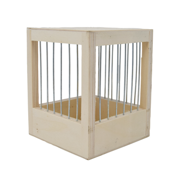 Volierennest Holz
