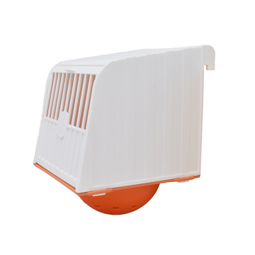 Kaisernest Plastik weiß |  orange