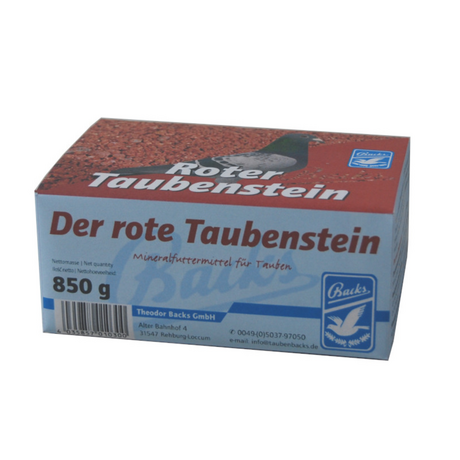 Backs der rote Taubenstein