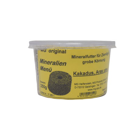 Mineralstein für Kakadu und Aras