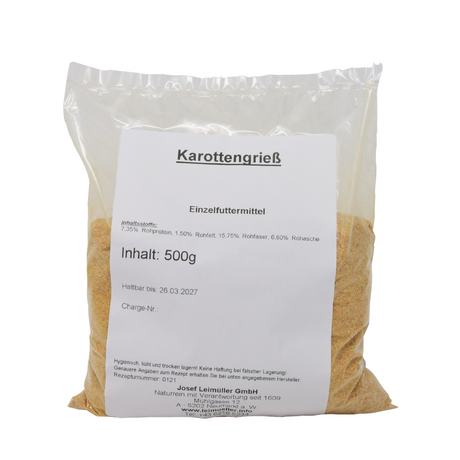 Karottengrieß