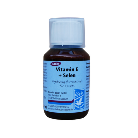 Backs Vitamin E + Selen