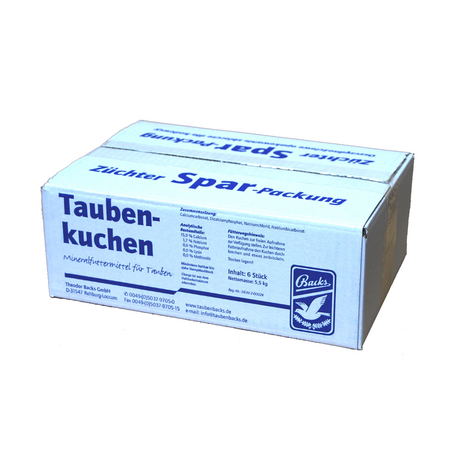 Backs Taubenkuchen 6er-Pack